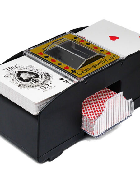 Bebo Creations Card Shuffler Playing Cards Shuffler Automatic Machine Casino Poker Cards