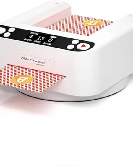 Smart Automatic Poker Card Dealer-360° Rotating Universal Anti-Cheating Playing Card.