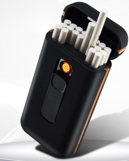 BEBO CREATIONS Stylish Cigarette Case Electric Lighter for Men & Women