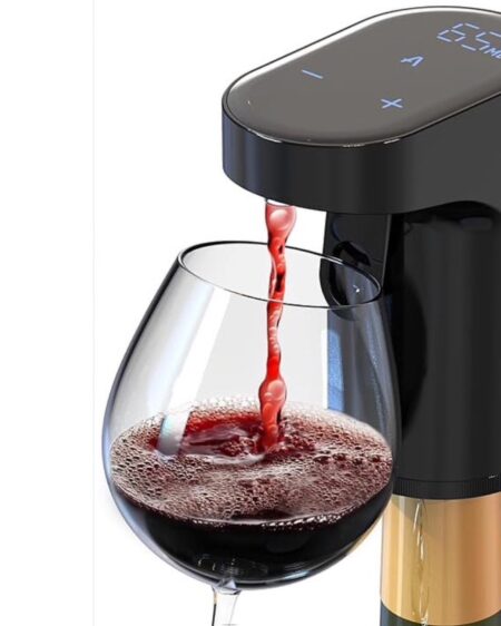 Electric Measuring Wine Whisky Decanter Dispenser Pourer Peg Measurer