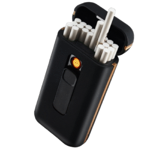 BEBO CREATIONS Stylish Cigarette Case Electric Lighter for Men & Women