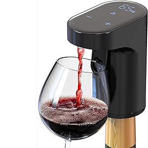 Electric Measuring Wine Whisky Decanter Dispenser Pourer Peg Measurer